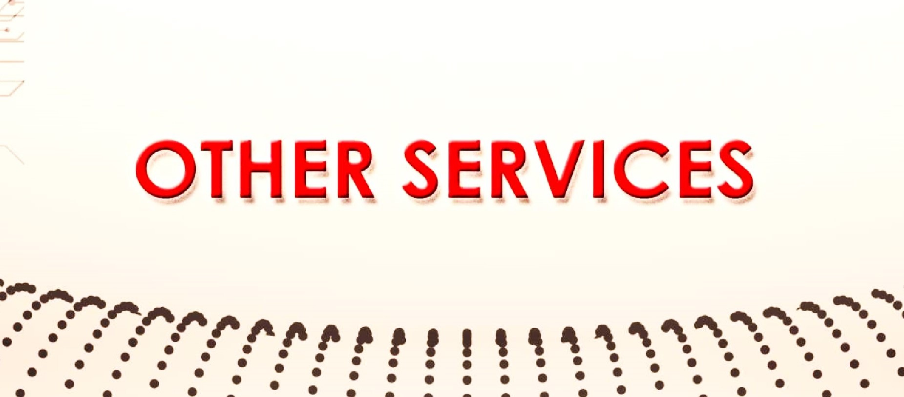 OTHER SERVICES